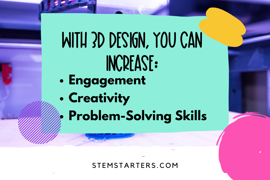 3d designs for engagement, creativity, problem-solving