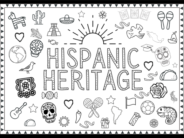 Hispanic Heritage Collaborative Art Poster - Image 2