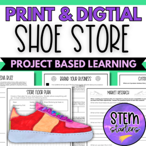 Entrepreneurship lesson plans for middle school Create Your Own Shoe Store Brand