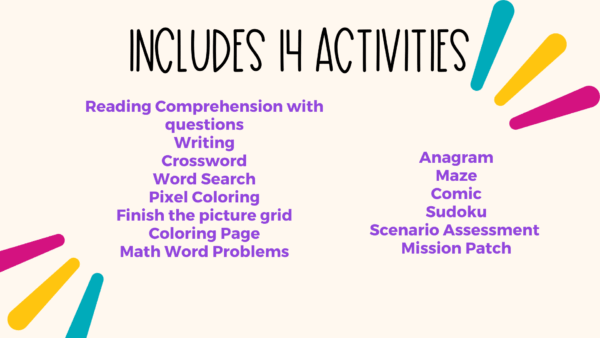 3D Printing Activities Workbook for sub plans and fast finishers mazes puzzles - Image 3