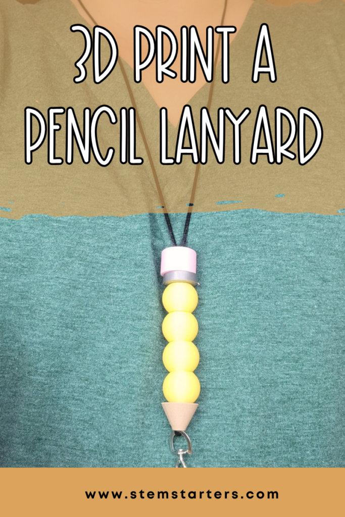 Title Image - 3D Print a Pencil Lanyard for Teachers