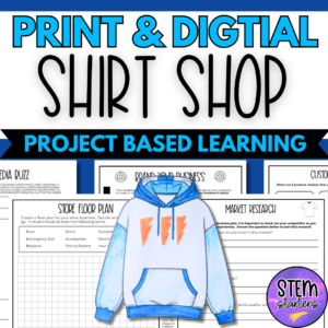 Entrepreneurship lesson plans for middle school Create Your Own Shirt Brand