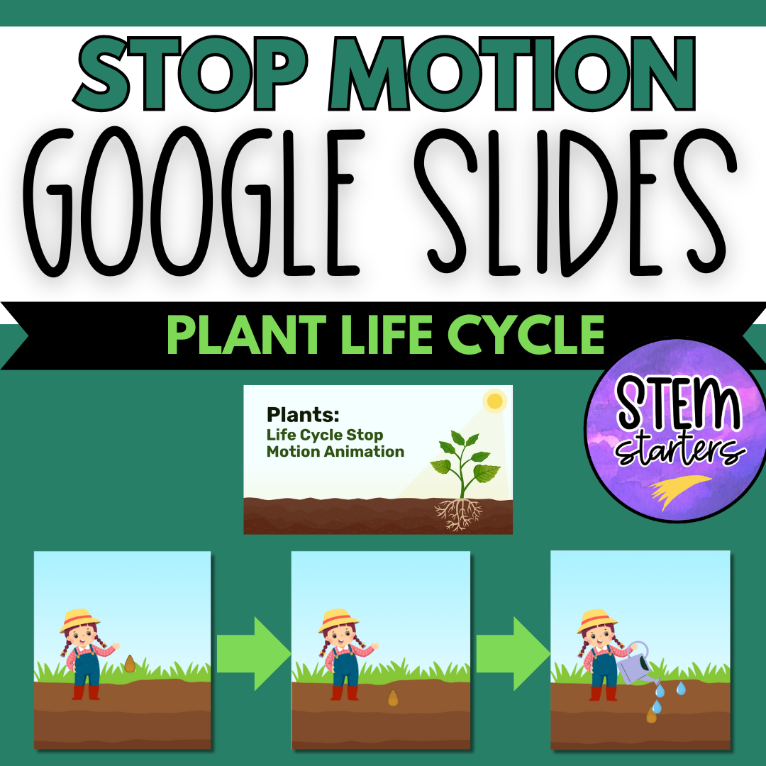 Digital Stop Motion – Plant Life Cycle Animation for Google Slides